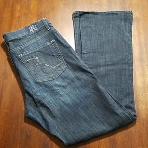 SZ 16 Rock & Republic flare leg jeans